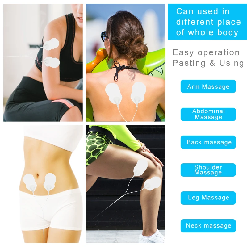 Wholesale home use mini electric pulse tens electronic electronic pulse massager