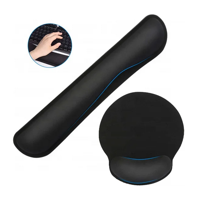 Высококачественный удобный эргономичный коврик для клавиатуры и мыши из пены с эффектом памяти