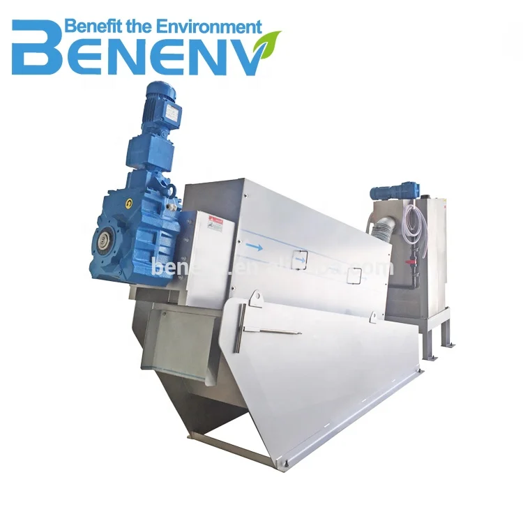 Винтовой осушительный пресс для осадка (MDS 202)