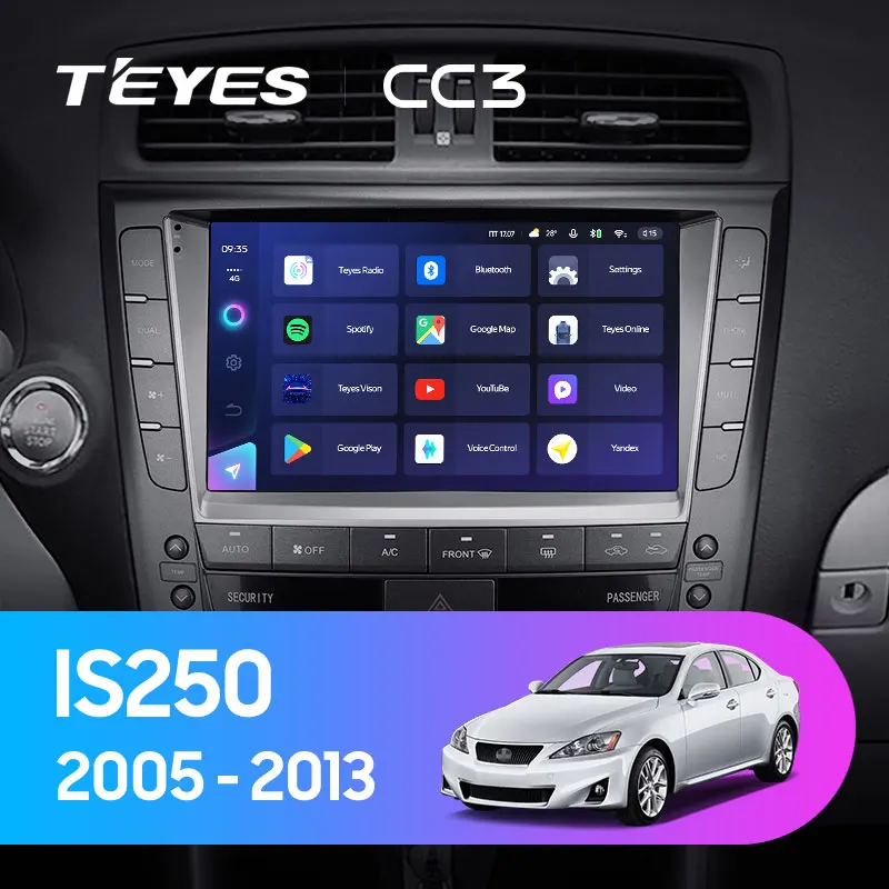 TEYES CC3 For Lexus IS250 XE20 2005 - 2013 Car Radio Multimedia Video Player Navigation stereo GPS Android No 2din 2 din dvd
