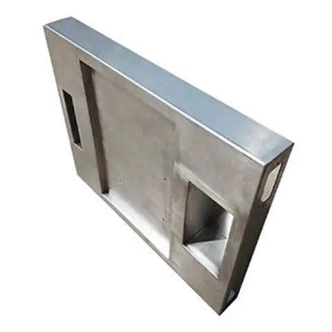Factory supply sheet metal enclosure laser cutting bending weldin stainless steel round hole perforated metal sheet