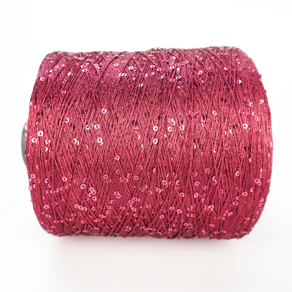 High Quality Cotton Thread Ribbon Fancy Crochet Chunky Yarn 2NM Fabric Knit Fancy Yarn