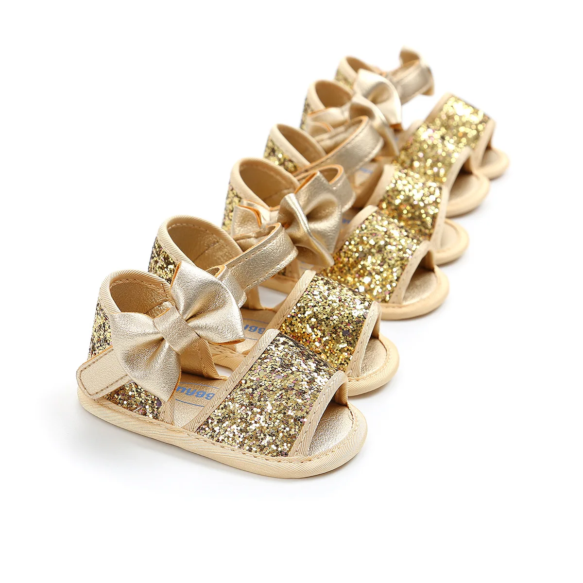 2020 summer bowknot cute toddler infant golden girls baby dress shoes kids sandals