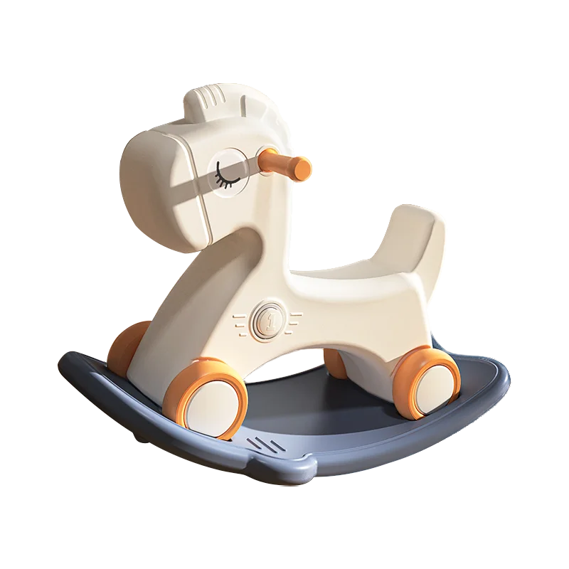 ABST Manufacturer Hot Selling plastic rocking Horse Animal Toys Walker Ride On Eco-Friendly Children Educational Toys Gifts