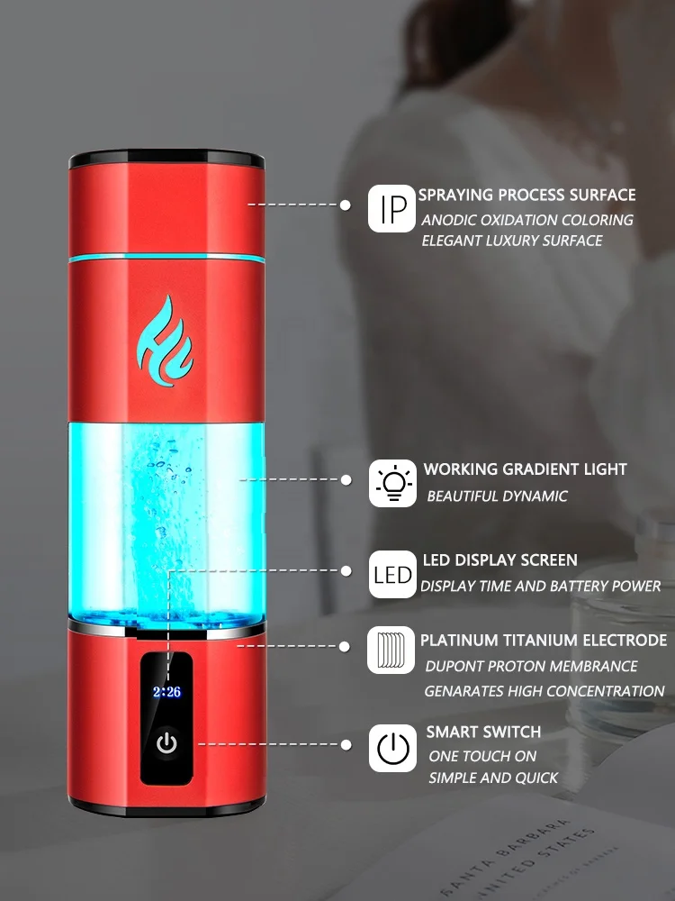 Высококачественная технология Spe Pem, Высококонцентрированный активный генератор водородной воды, кислородная машина для водорода