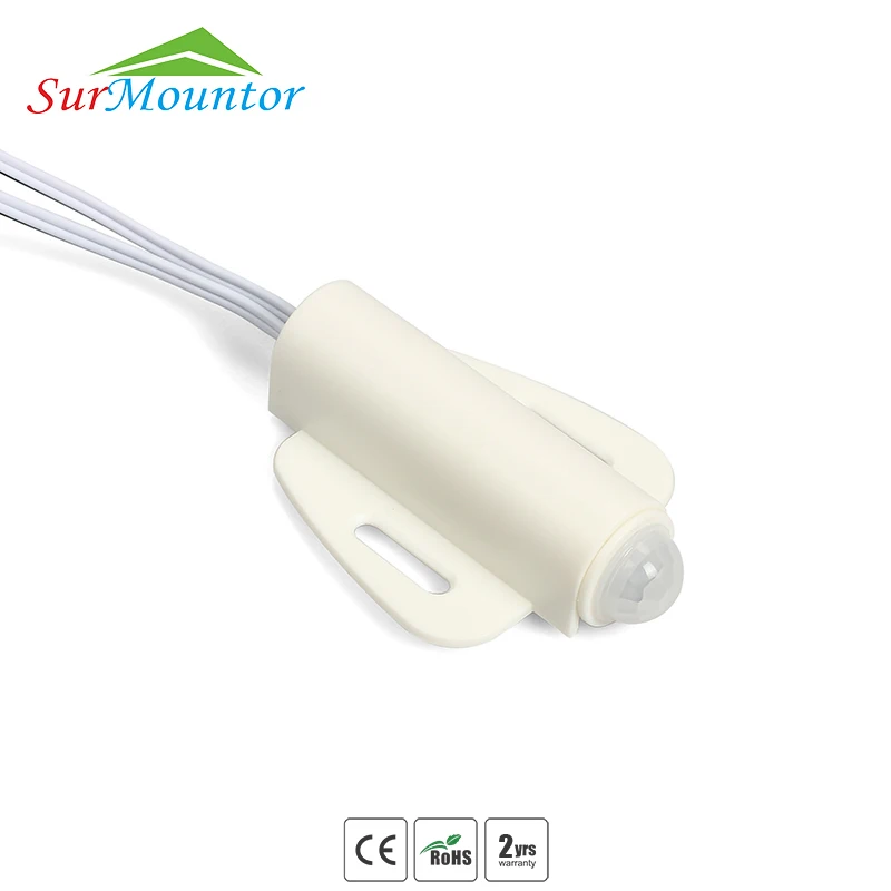 Hot-selling External Mini PIR Infrared Sensor Switch for LED Strips Surface Mounting