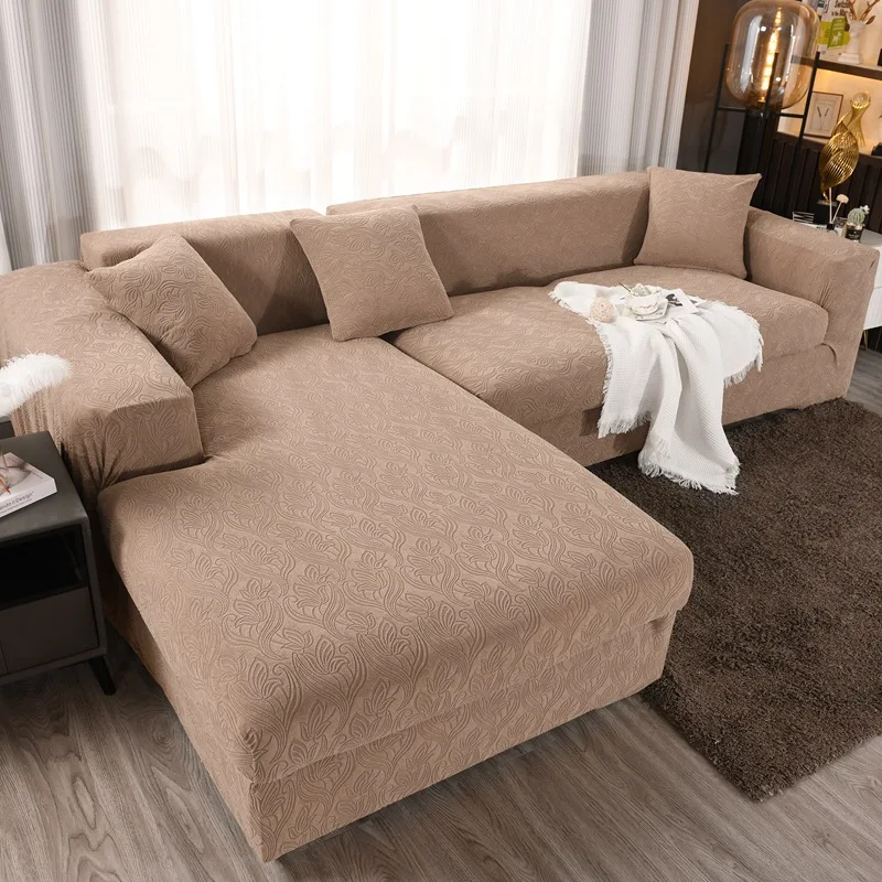 Factory Wholesale Nordic  Elastic Couch Sofa Cover Cushion Slipcover Stretch Furniture Protector Damask New jacquard sofa cover
