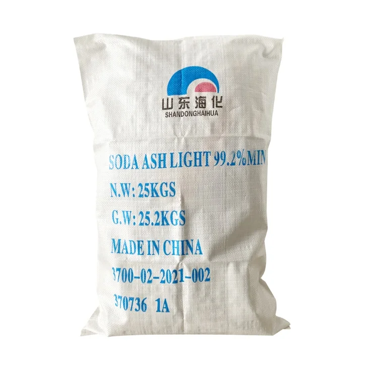 Soda ash light 25kg/bag