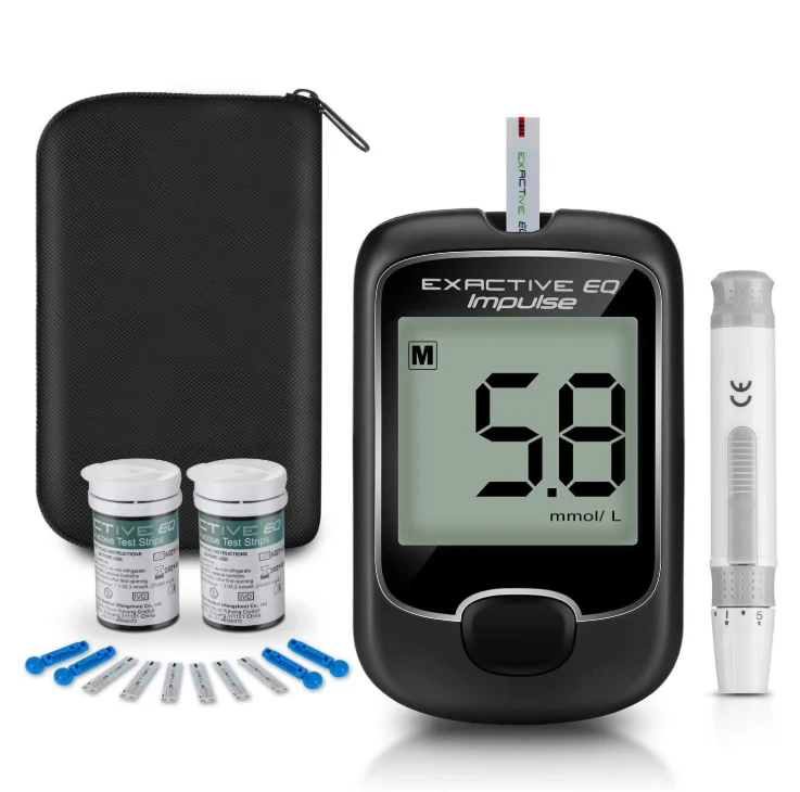 
Simple household Exactive EQ Impulse professional small automatic blood glucose meter for diabetes patients 