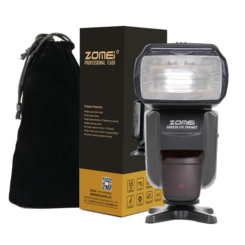 Camera Flash Fill in  Light Zomei ZM580T ttl Automatic Speedlite