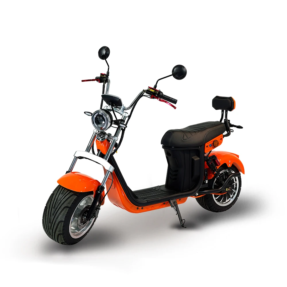 New Style Fat Tire Electric Scooter Citycoco 2000W 20AH E Chopper With Two Batteries For Adults