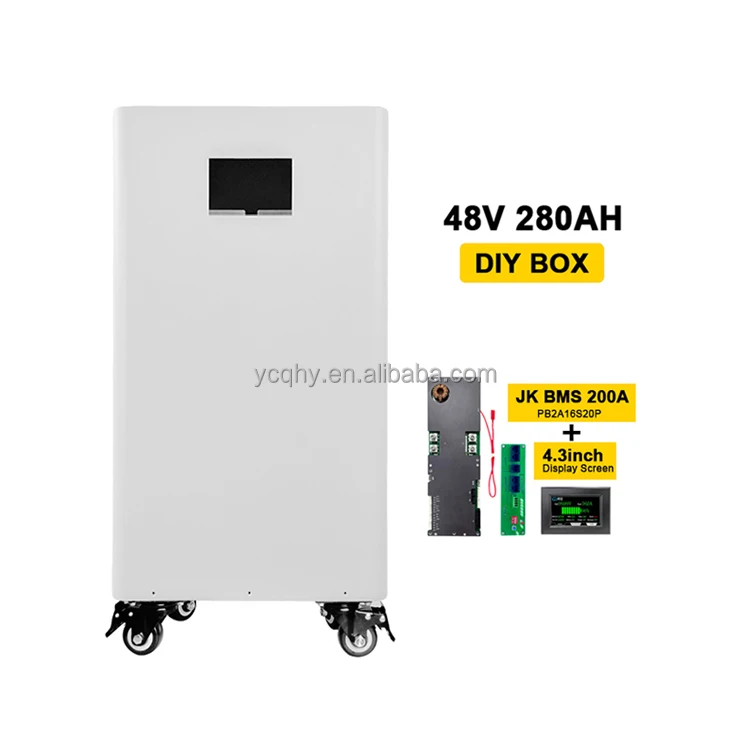 lifepo4 280ah box jk bms battery box with wheels Stand up battery case diy battery box 280ah vertical