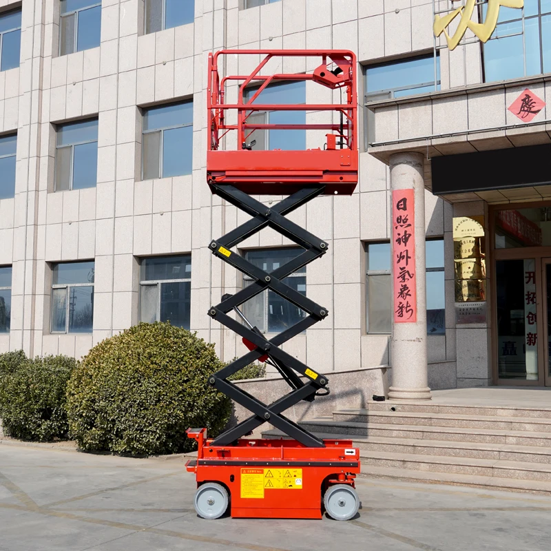 Best Quality Self-Propelled Electric Scissor Lift 4-18m Aerial Platform Mobile Lifter Scaffolding Hydraulic Scissor Lift