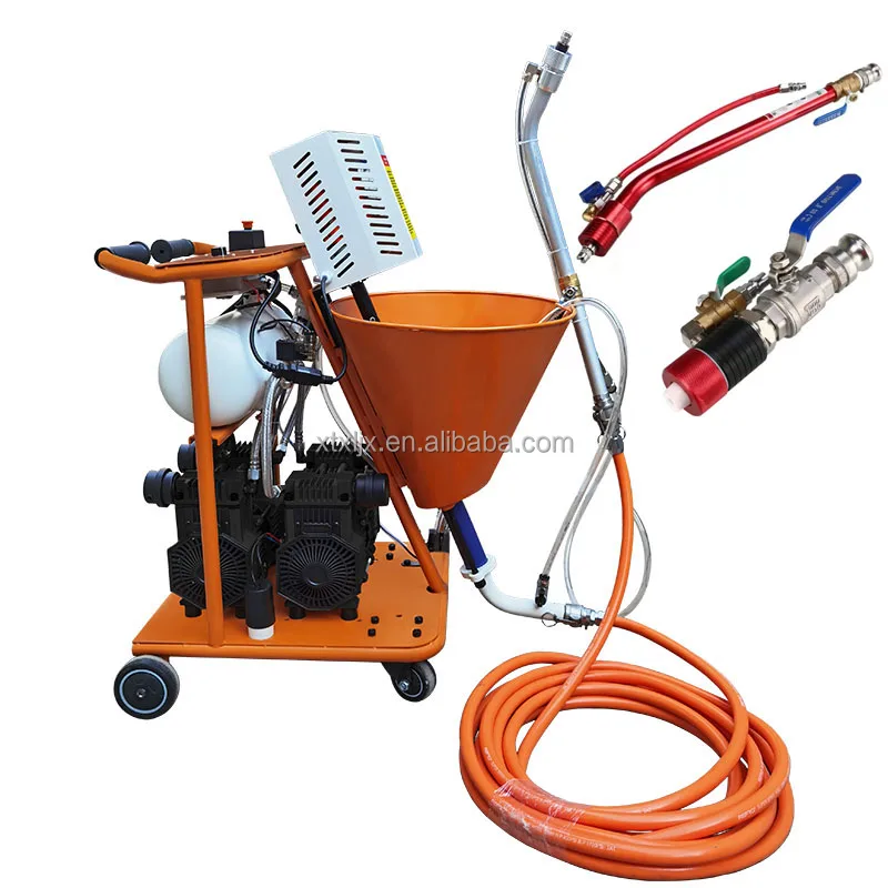 Xieli Machinery Multi functional small putty spraying machine for putty powder coating spraying