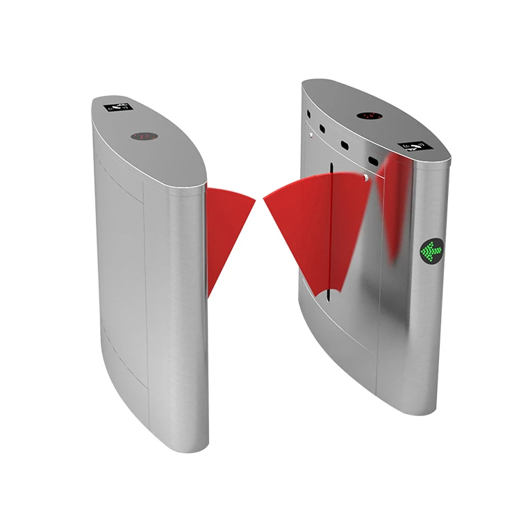 Factory Price Stainless Steel Automatic Access Control Flap Barrier Gate