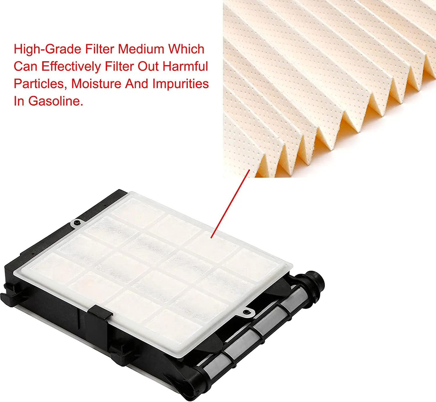 FD4625 6.7 Powerstroke Fuel Filter Element Replacement for F250 F350 2017-2020 Diesel Engine Replaces HC3Z-9N184-C