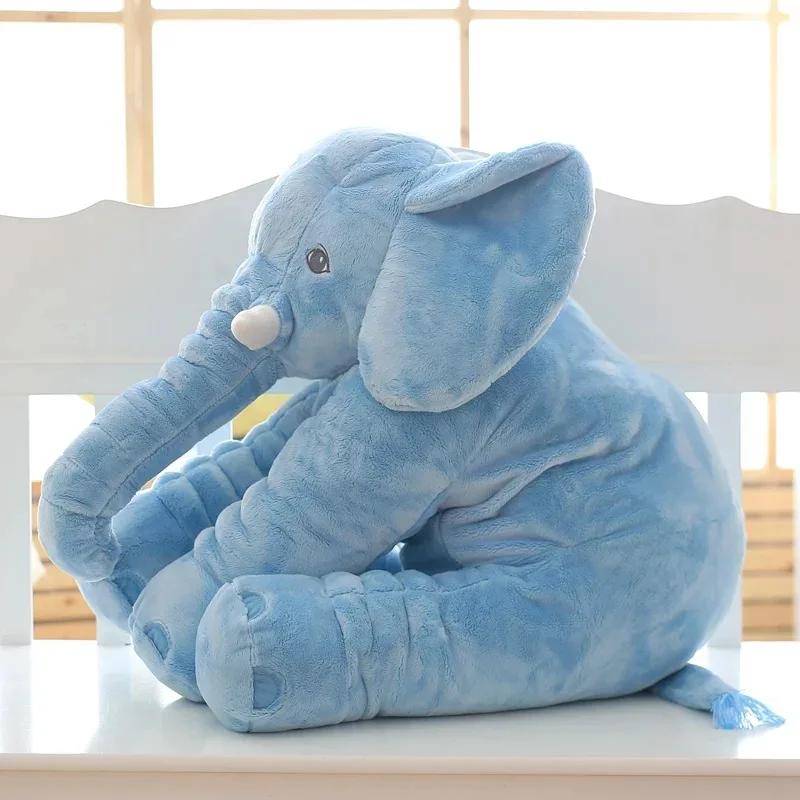 
Best selling cheap cute elephant pillow plush toy baby sleep comfort elephant doll plush stuffed toys 