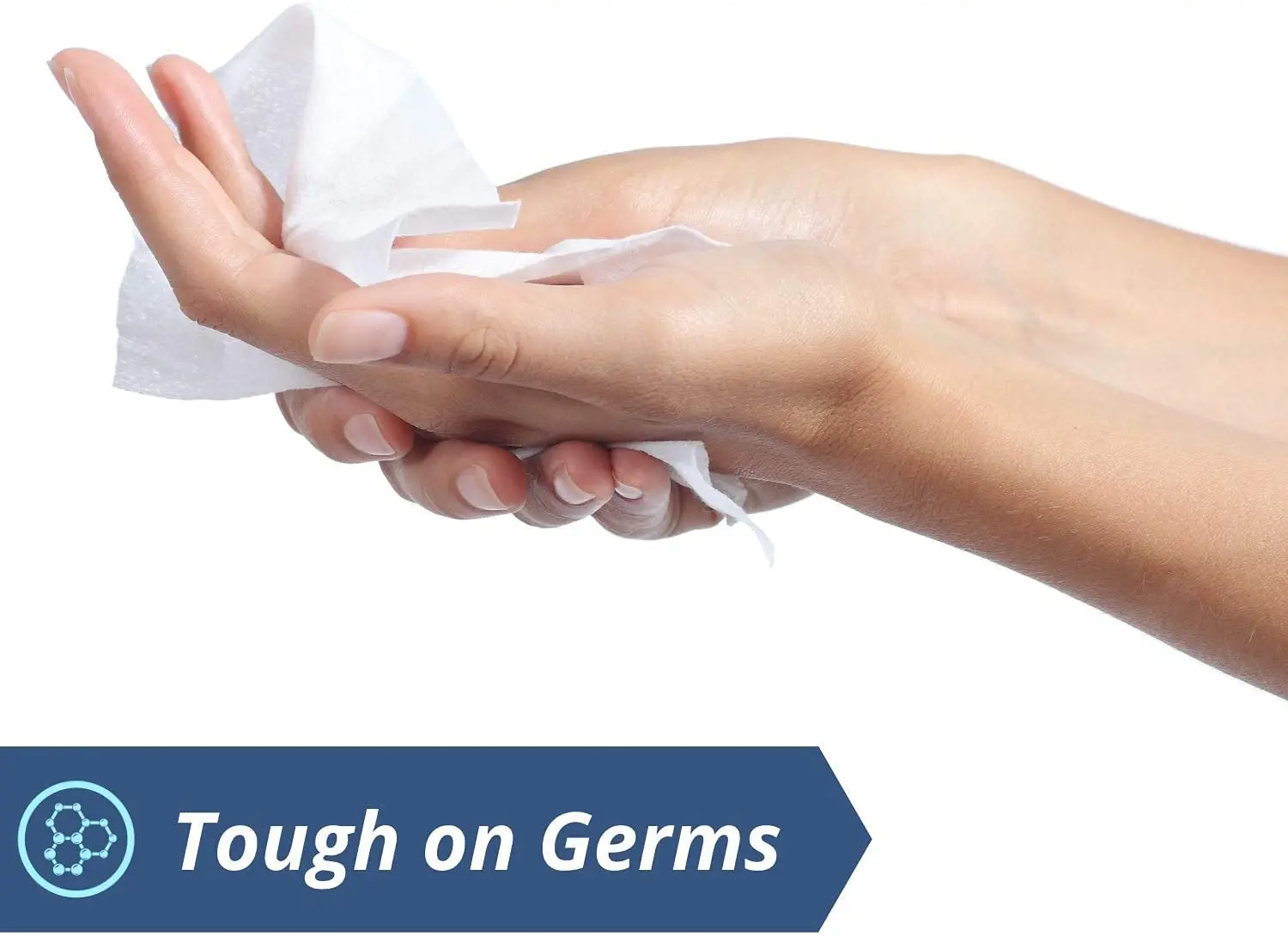 Biokleen 1 Case 1000 bag Benzalkonium Chloride Antiseptic Towelette BZK Antiseptic First Aid Wound Hand Sanitizing Wipes