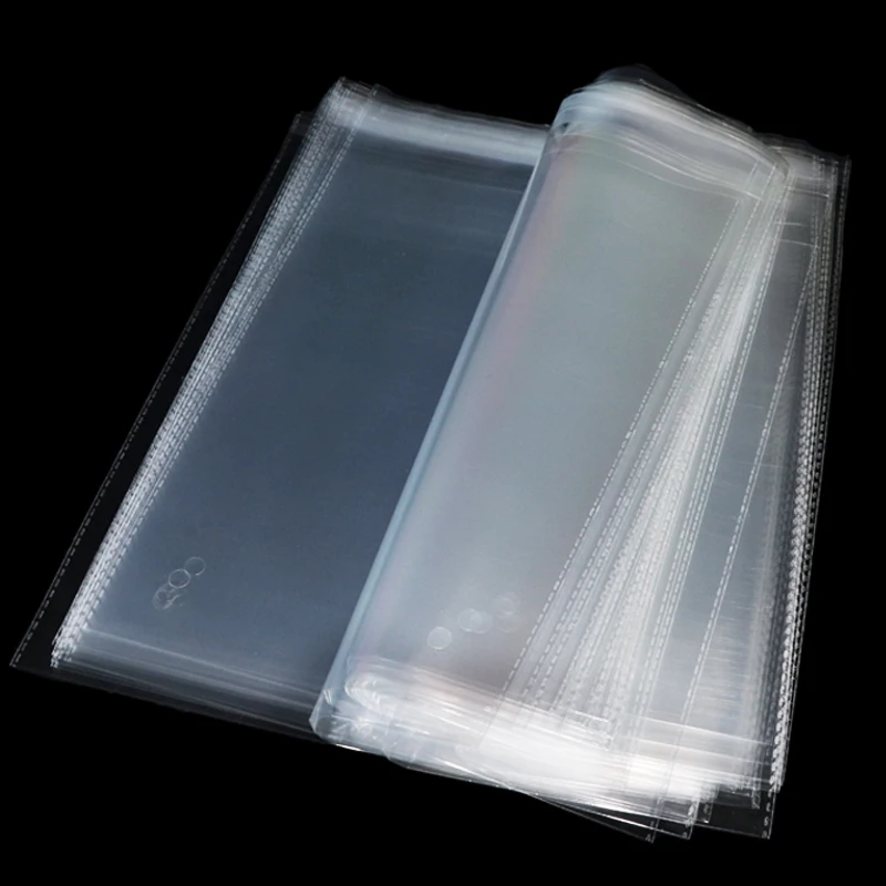 In Stock Custom Printed Sizes Clear ThickenedTransparent Opp Cellophane Bag Self-adhesive Plastic Poly Bag