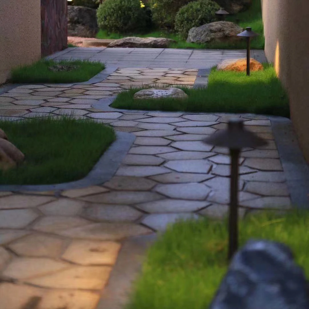 Оригинальный дизайн, водонепроницаемый алюминиевый светодиодный фонарь для газона IP65