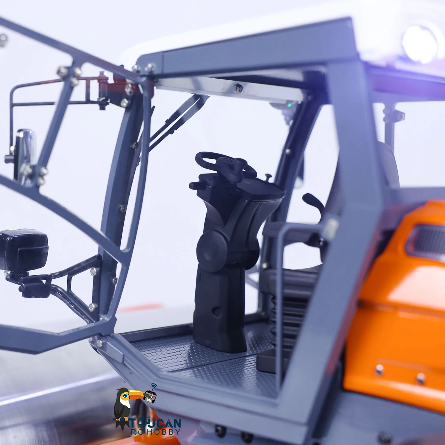 1/14 Metal RC Hydraulic Road Roller LESU Aoue-H13i Radio Control Construction Truck Assembled Painted Model Toy THZH1563