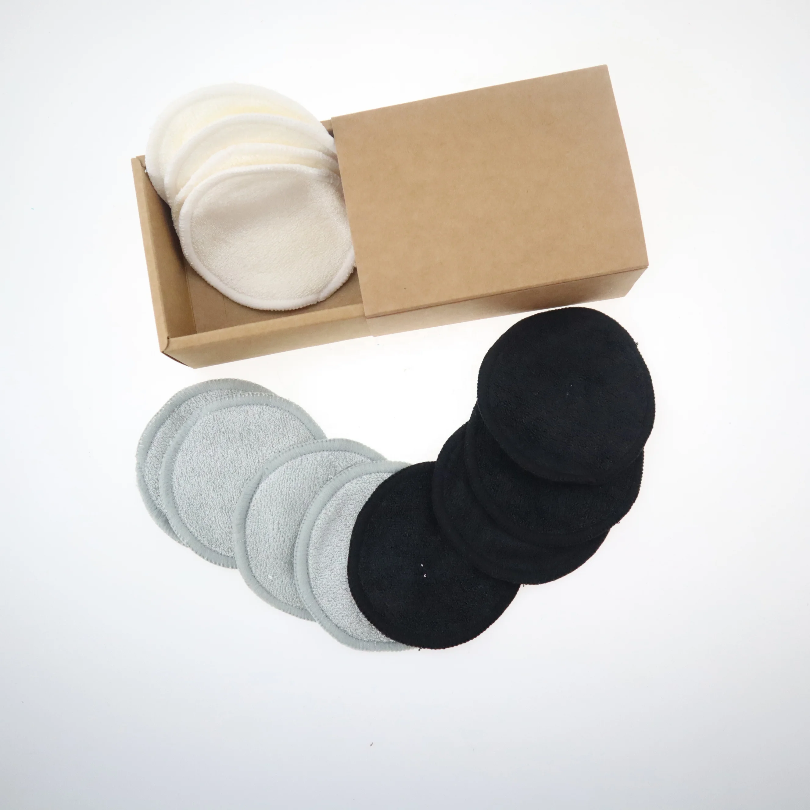 Многоразовое средство для снятия макияжа из натурального бамбука