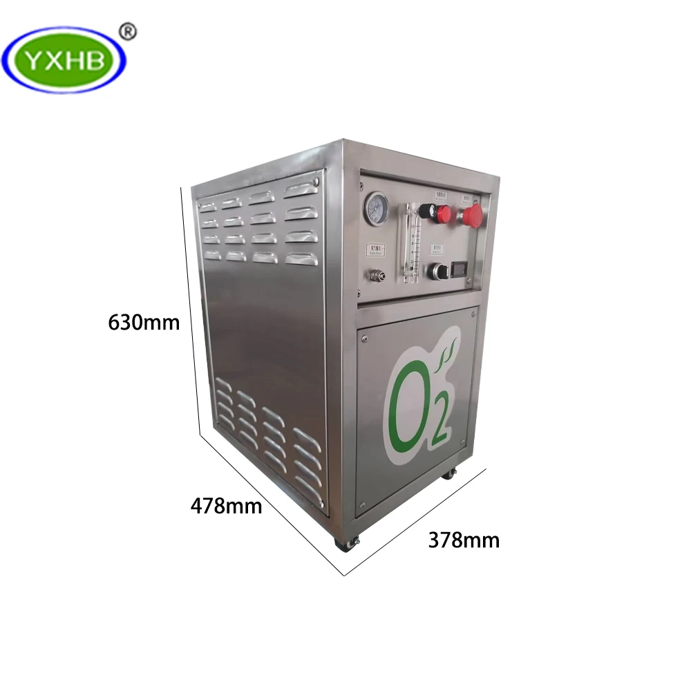10L portable PSA high-purity oxygen generator, used for oxygen concentrator in fish and shrimp aquaculture