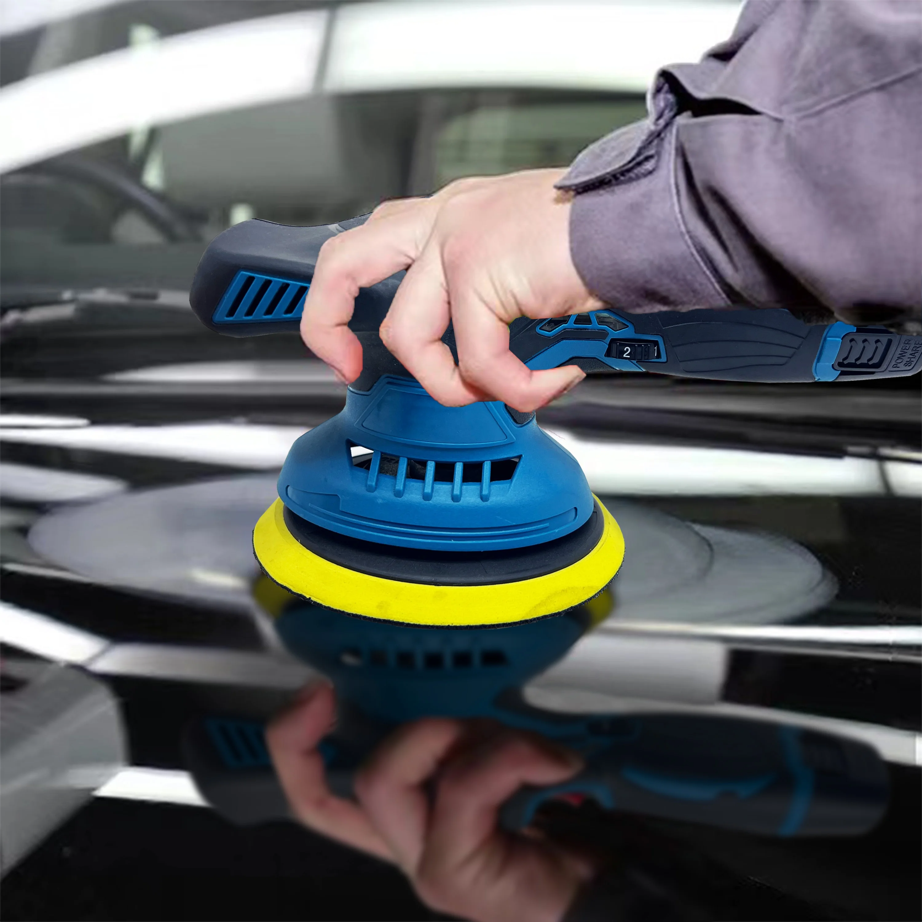 Cordless Mini Polisher 12v Car Polishing Machine Electric Cars Polish Machine Adjustment Speed for Waxing