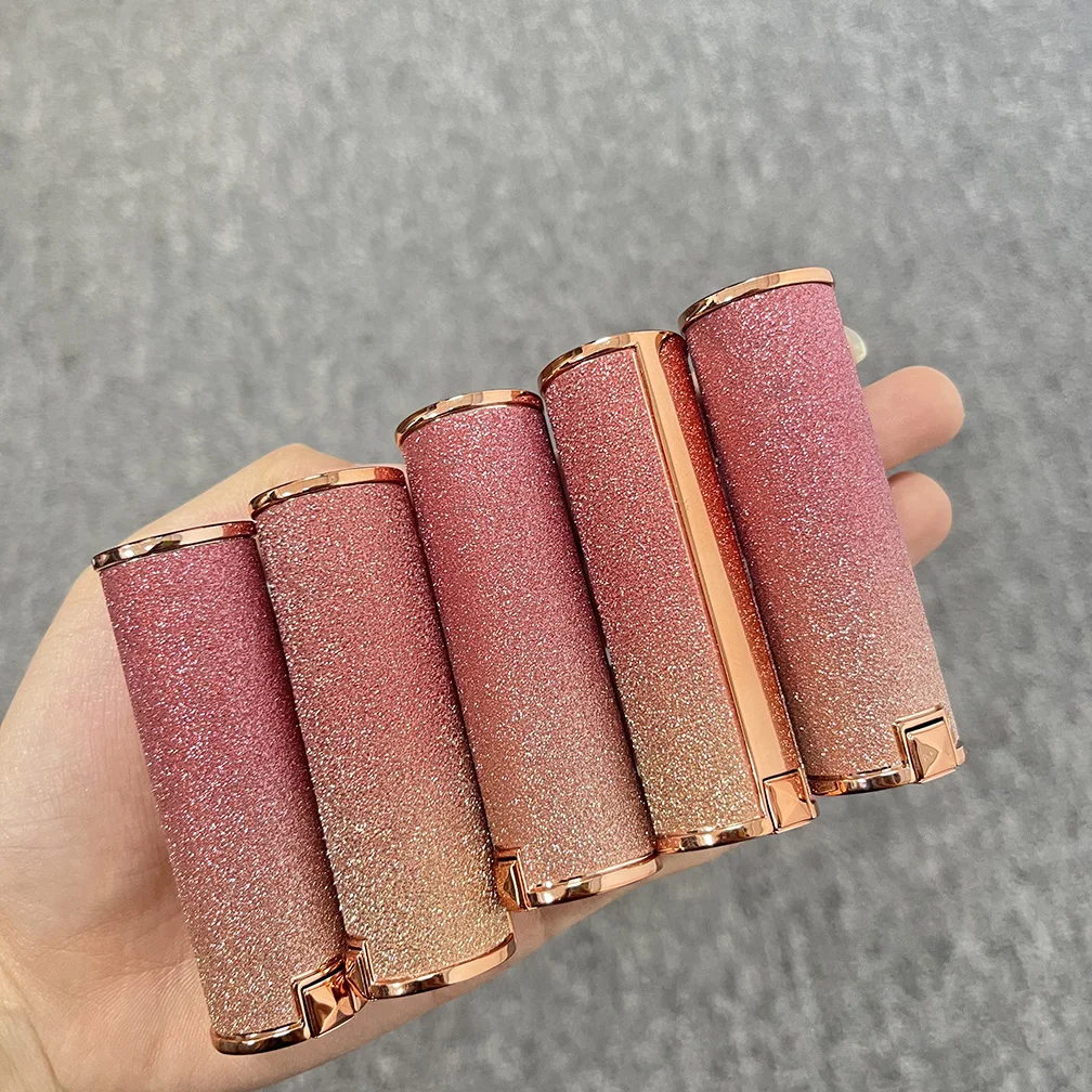 Private Label Luxury Natural Vegan Girls Sparkle Lip Balm Shimmering Shiny Glitter Pink Purple Gold Diamond Hydrating Lipstick