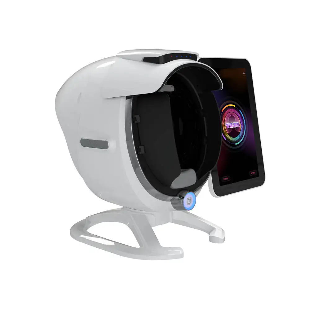 New Arrival 3D AI Smart Facial Scanner Analyzer Skin Test Health Diagnosis 8 Spectrum Digital Detector Face Analysis Machine