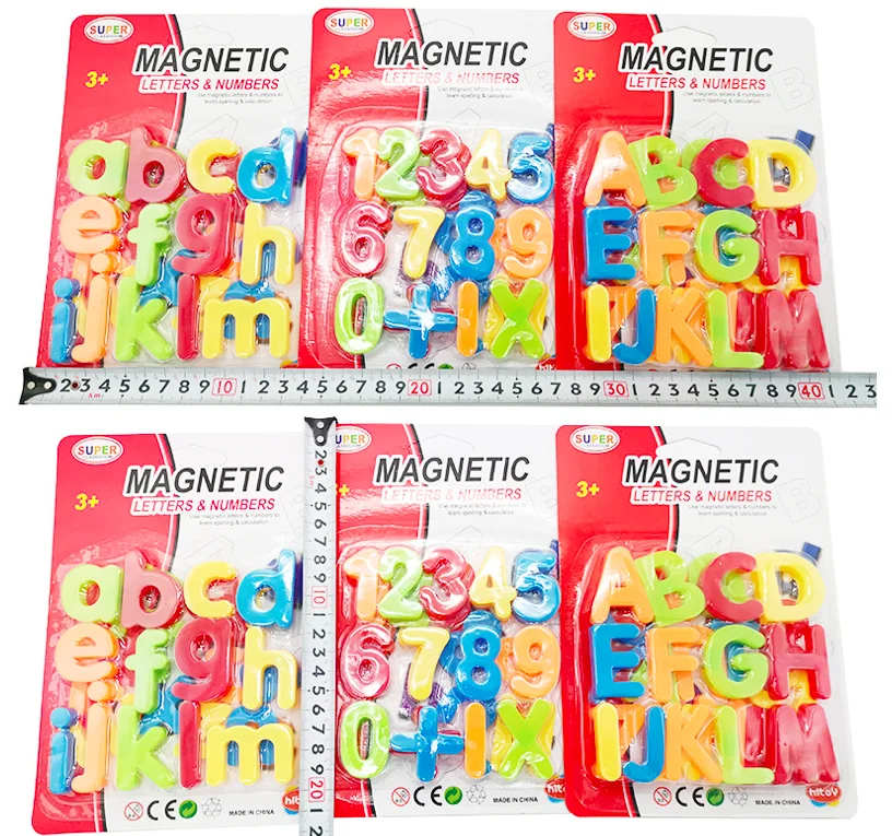 26pcs Letters Words A-Z Kids plastic Alphabet Fridge Magnet Child Educational Toy