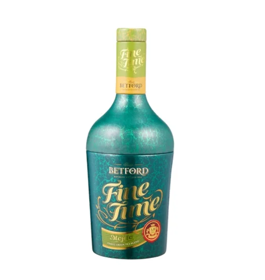 2023 Hot Customized Tin Box with Printing for Tea Bag Packaging Wine Shape