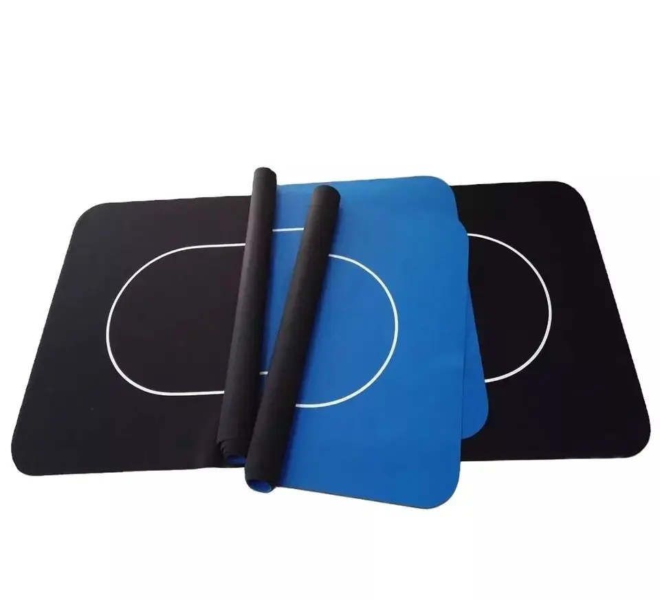 New & Sealed Gorgeous Poker Table Top Green Mat Pad Blackjack Texas Casino Desk Rubber Mat