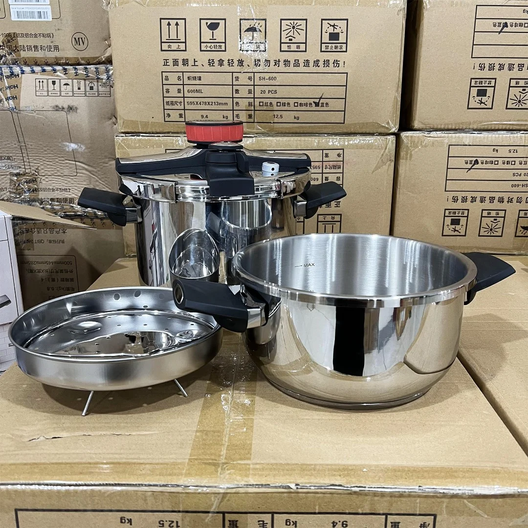 High Quality Commercial Or Household Electric Pressure Cooker Stainless Steel Multi 6L Capacity Pressure Pot Cookers