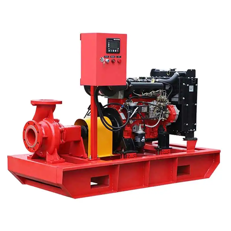 Large flow horizontal single-stage fire pump Diesel pump high water pressure pump