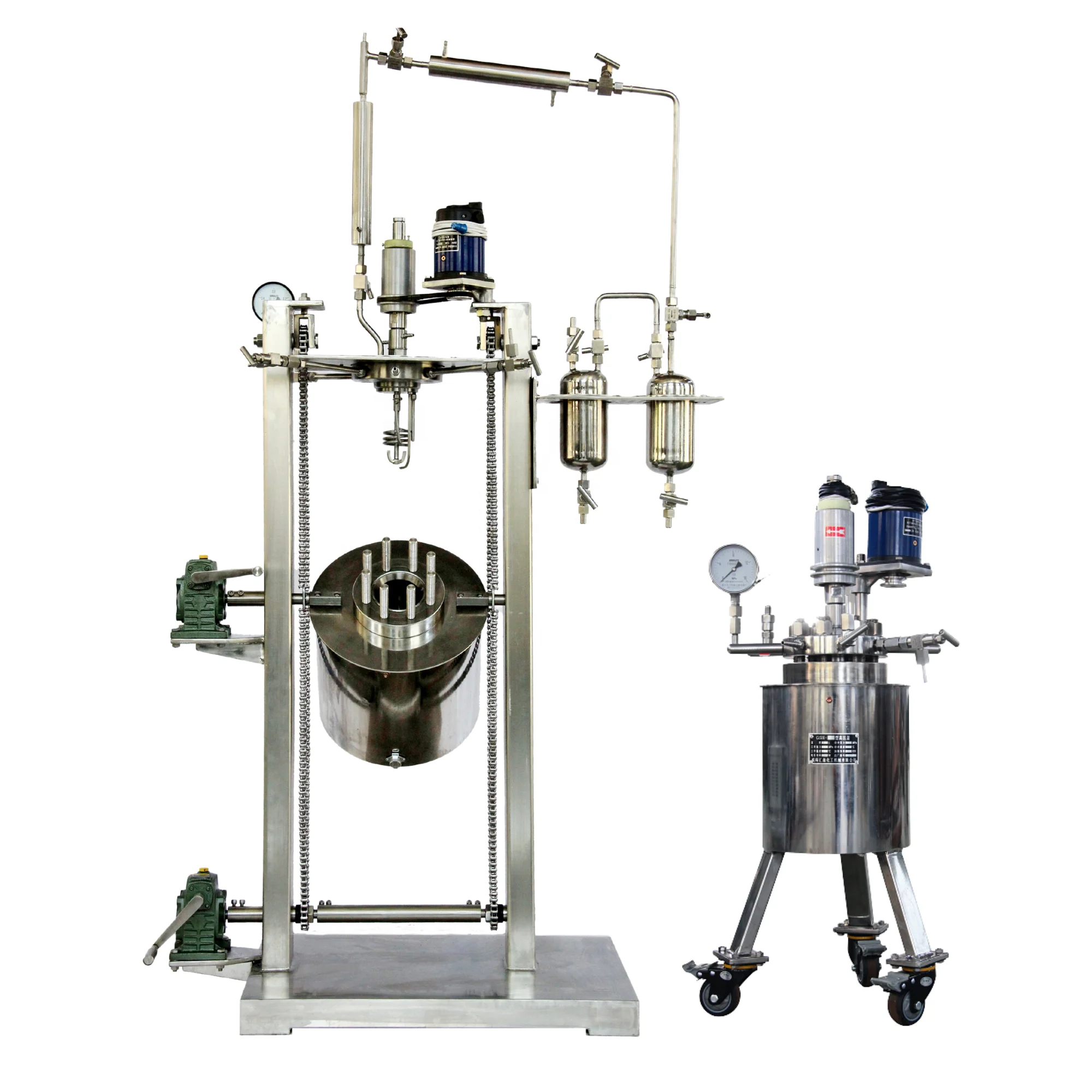 GSH 0.5L 1L 2L 5L Easy handling special magnetic stirrer high pressure laboratory reactors