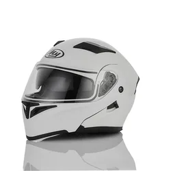 Smart Motorcycle Helmet for Wholesale Black White XXL Chinese OEM Shell Packing Face   Color Double Support Safety ABS