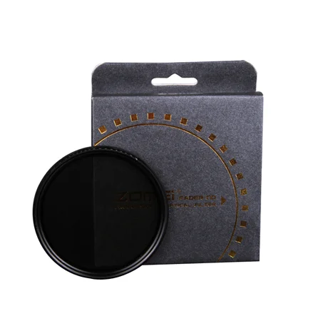 Zomei 58mm ND Fader Variable Neutral Density Adjustable ND Filter ND2 to ND400 for camera