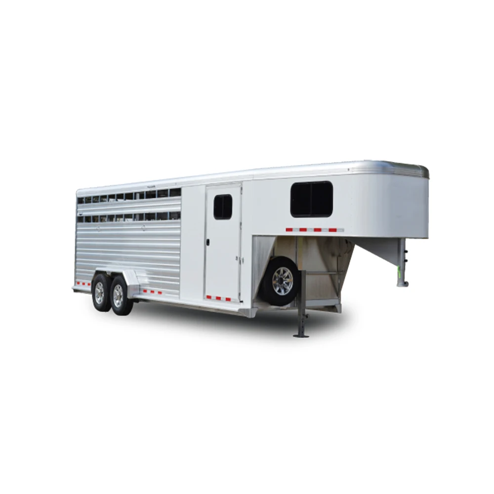 Durable and high quality horse trailer food trailer gooseneck horse trailer