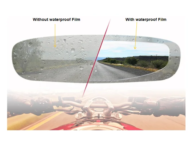 Cascos Para Moto Waterproof Motorcycle Helmet Lens Film Visor Shield Scratch Protector Sheets TP Helmet Motorcycle Accessories