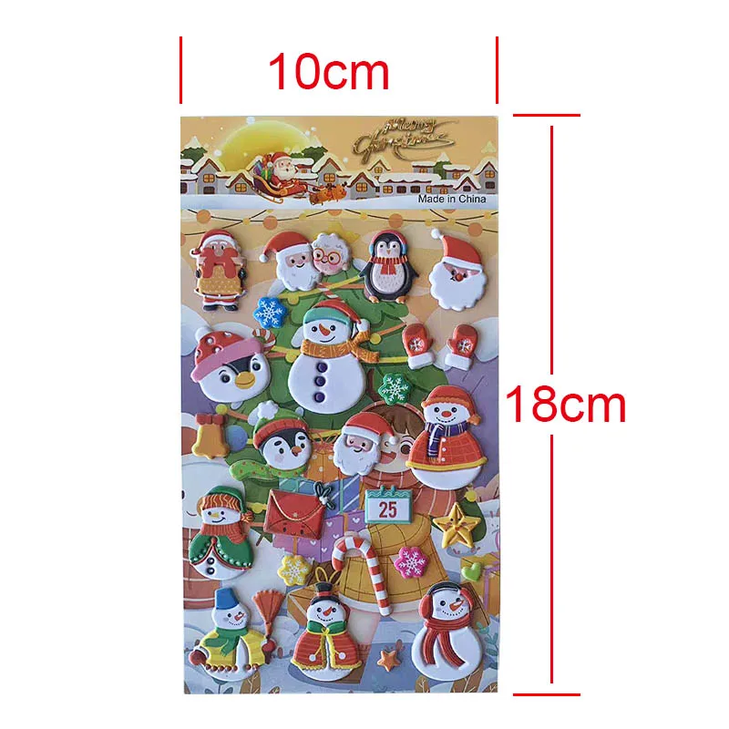 Factory Direct Sales Puffy Sticker For Kids Bubble Stickers For Kids