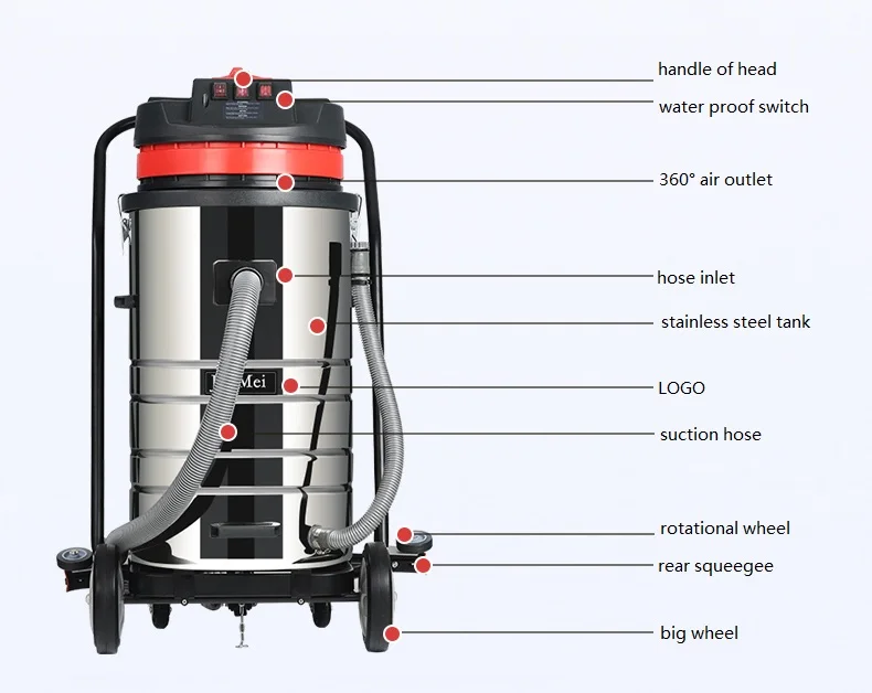 drop shipping industrial commercial hand held portable upright steam wet vacuum foam shampoo carpet cleaner machine