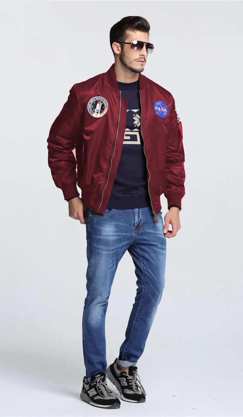 Custom Aviator Bomber Wholesale Fashion 2023 Men Winter Jacket From Clothing Manufacturers