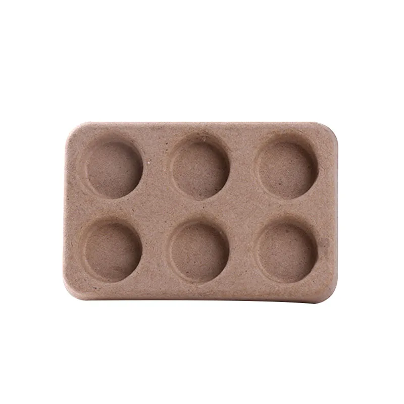 Высшее качество, 100%, экологически чистый, перерабатываемый, биоразлагаемый, защитный, изготовленный на заказ, целлюлоза с 6 отверстиями