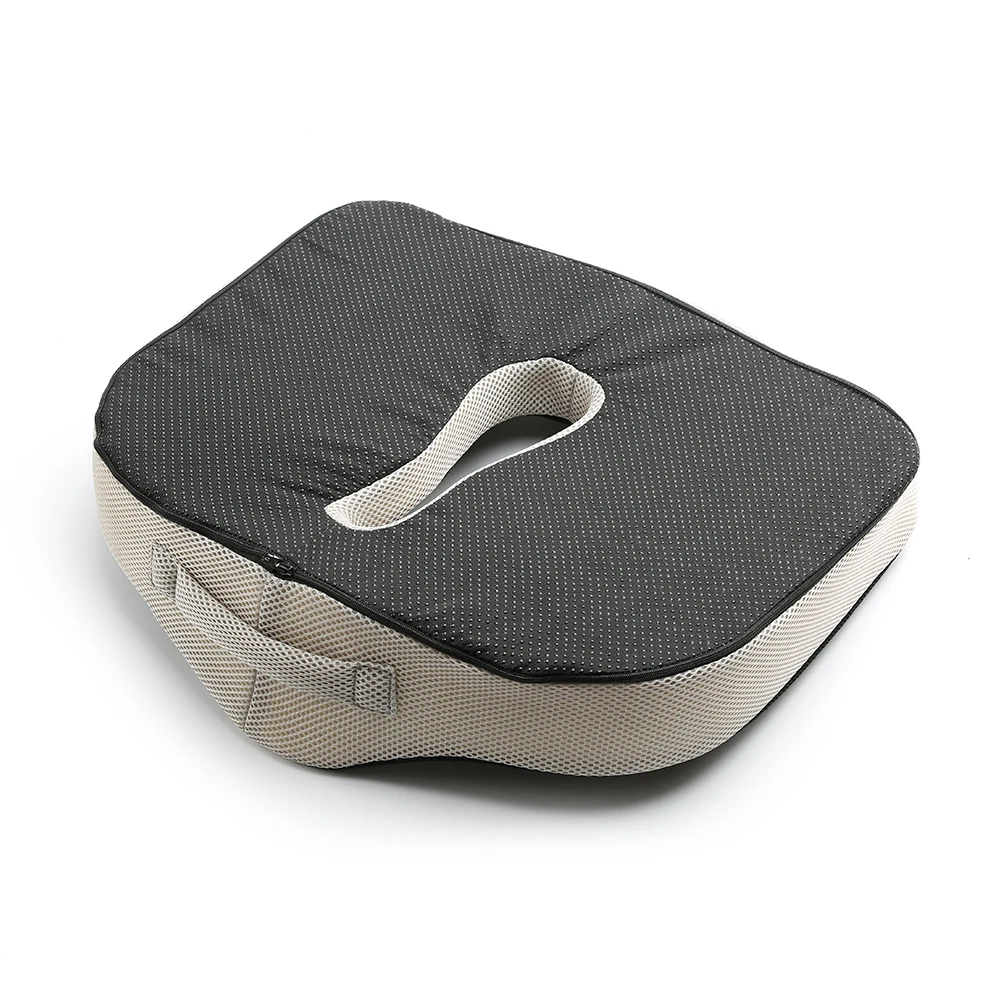 2020 New Arrival Coccyx Orthopedic Cooling Memory Foam Car Seat Cushion for Office Chair