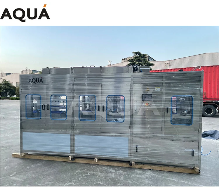 5-10 л, линейный тип, маленькая машина для розлива питьевой воды