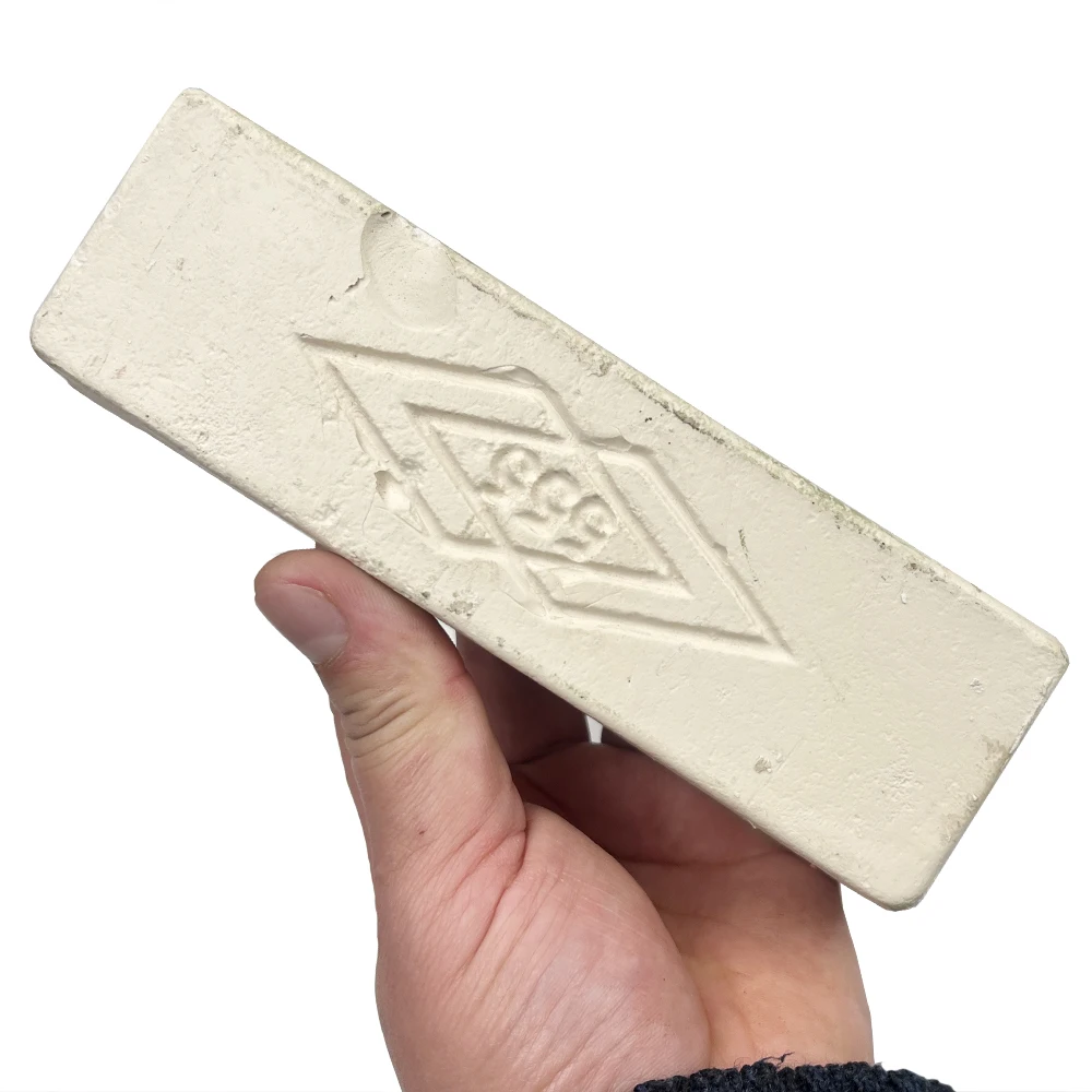 White 555# Polishing Wax Stainless Steel Copper Ferroalloy Aluminum and Other Metal Polishing