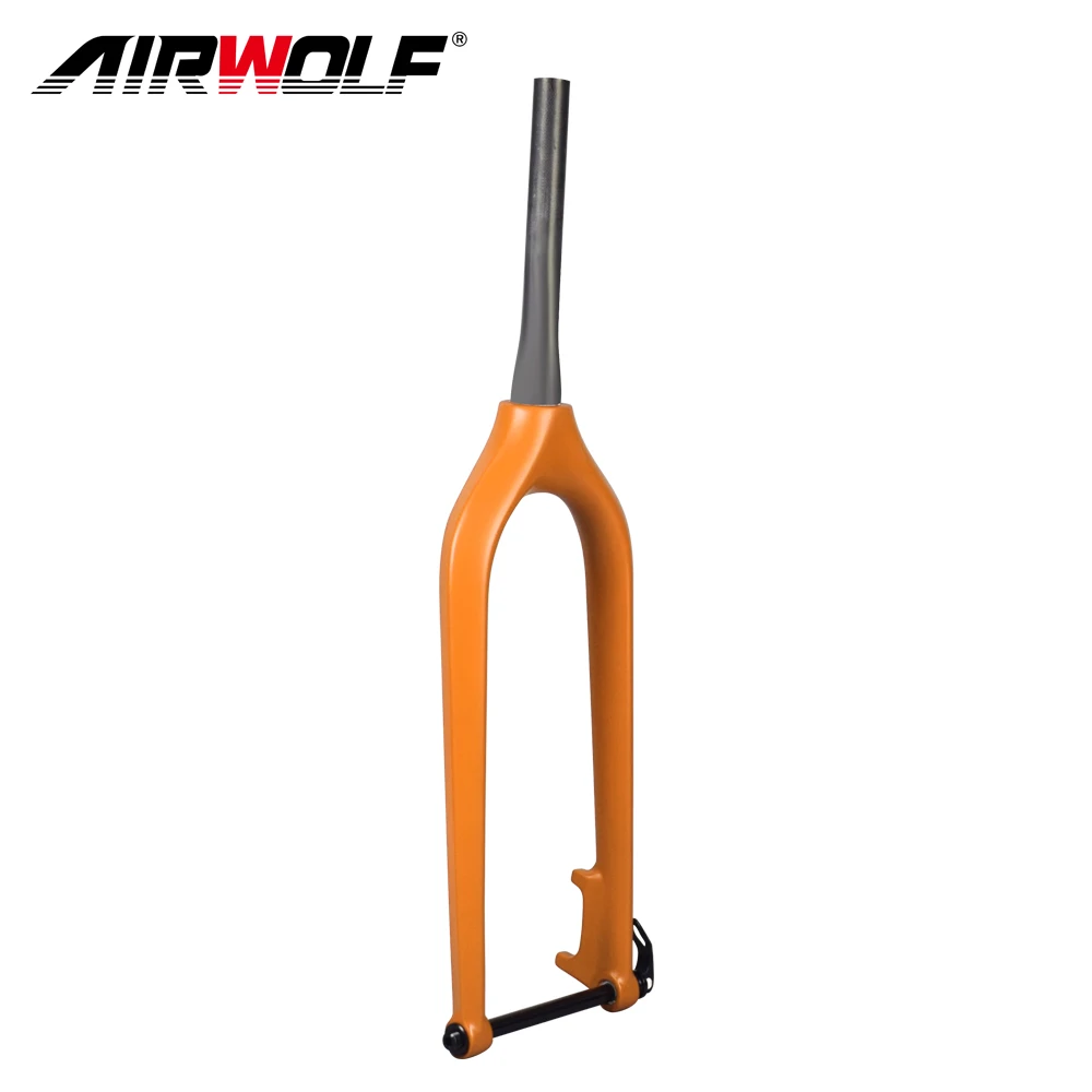 Fatbike Snow 5.0 Tire Bicycle Fork Carbon Fiber Rigid Fork Thru Axle 150*15MM Disc Brake 26 Inch Fork