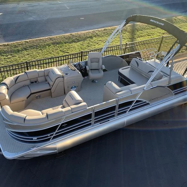 Tiny 15 Ft Small Fishing  Expandable Pontoon Boat With Enclosed Cabin Ladder For Sale