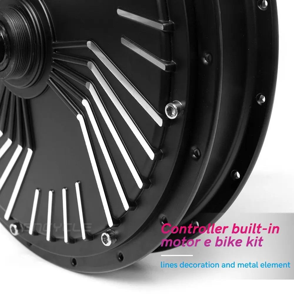 High Speed 1000w 48v Rear Wheel Full Motor Conversion Kit 26 29 Inch Fat Tire With Lcd Panel For Diy E Bike